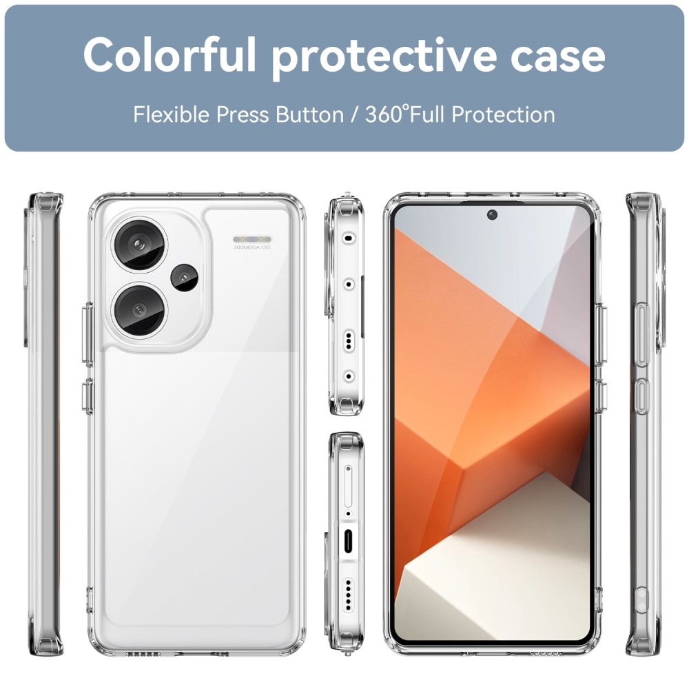 Cover Ibrido Crystal Hybrid Xiaomi Redmi Note 13 Pro Plus trasparente