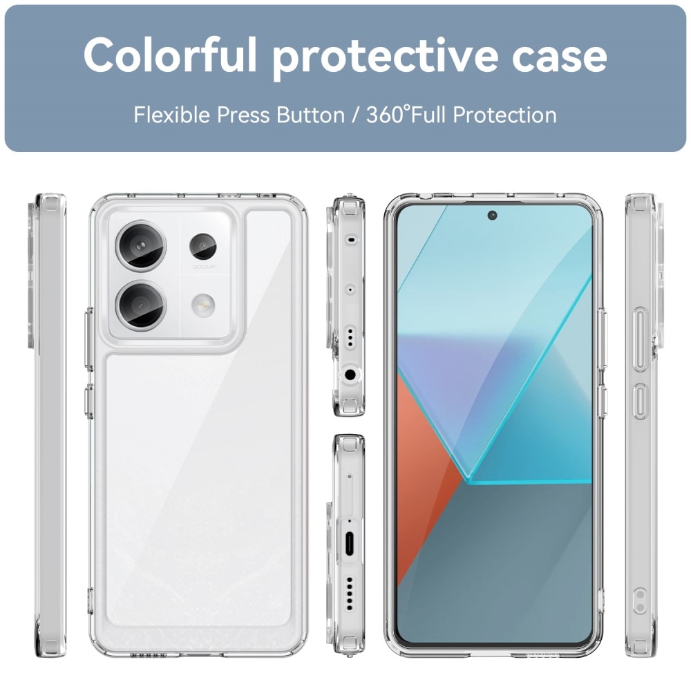 Cover Ibrido Crystal Hybrid Xiaomi Redmi Note 13 Pro trasparente