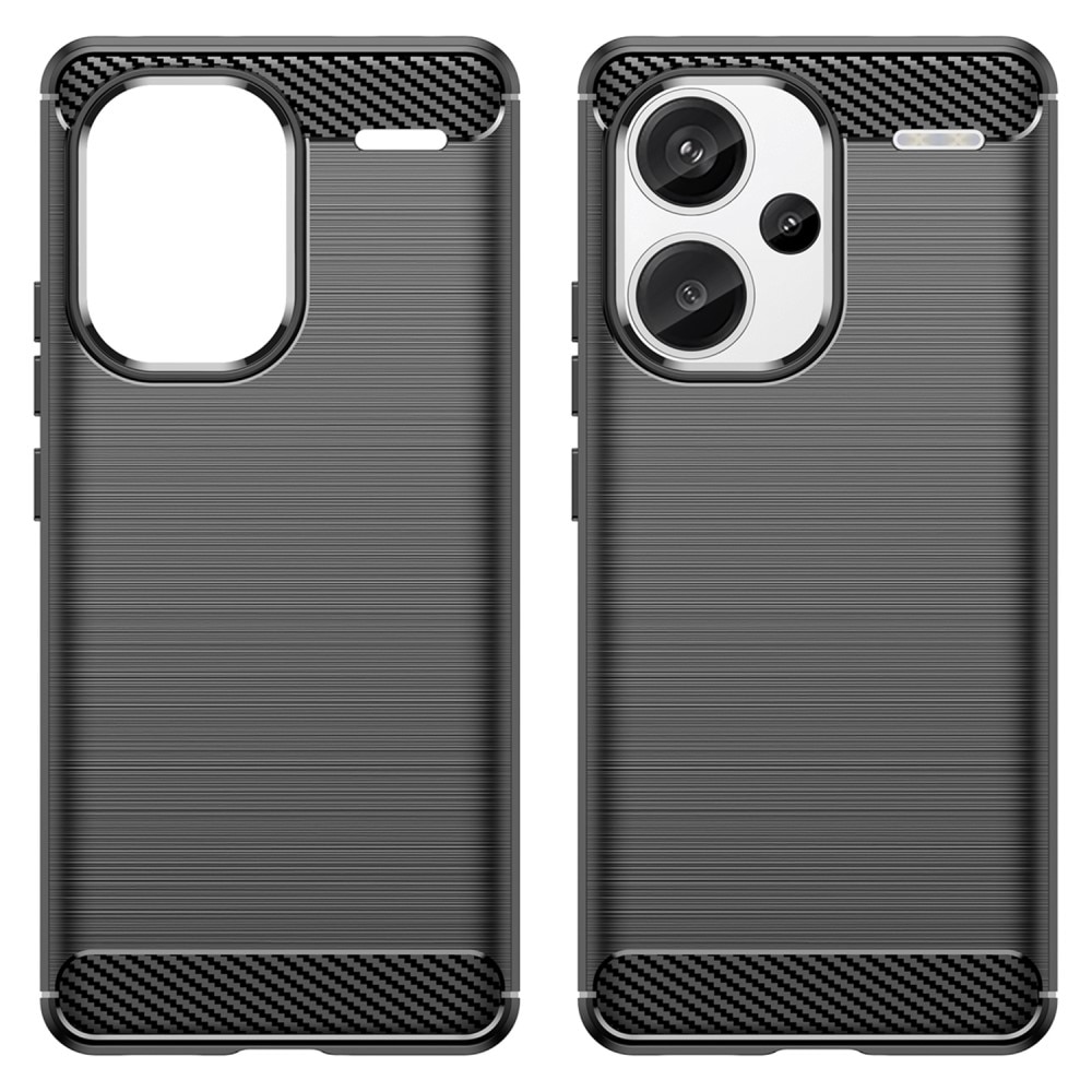 Cover TPU Brushed Xiaomi Redmi Note 13 Pro Plus Black