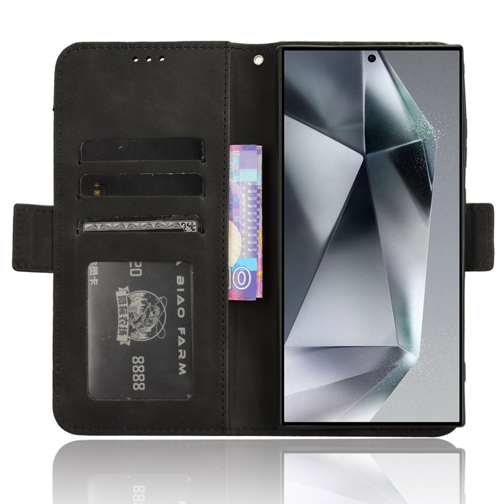 Cover portafoglio Multi Samsung Galaxy S24 Ultra nero