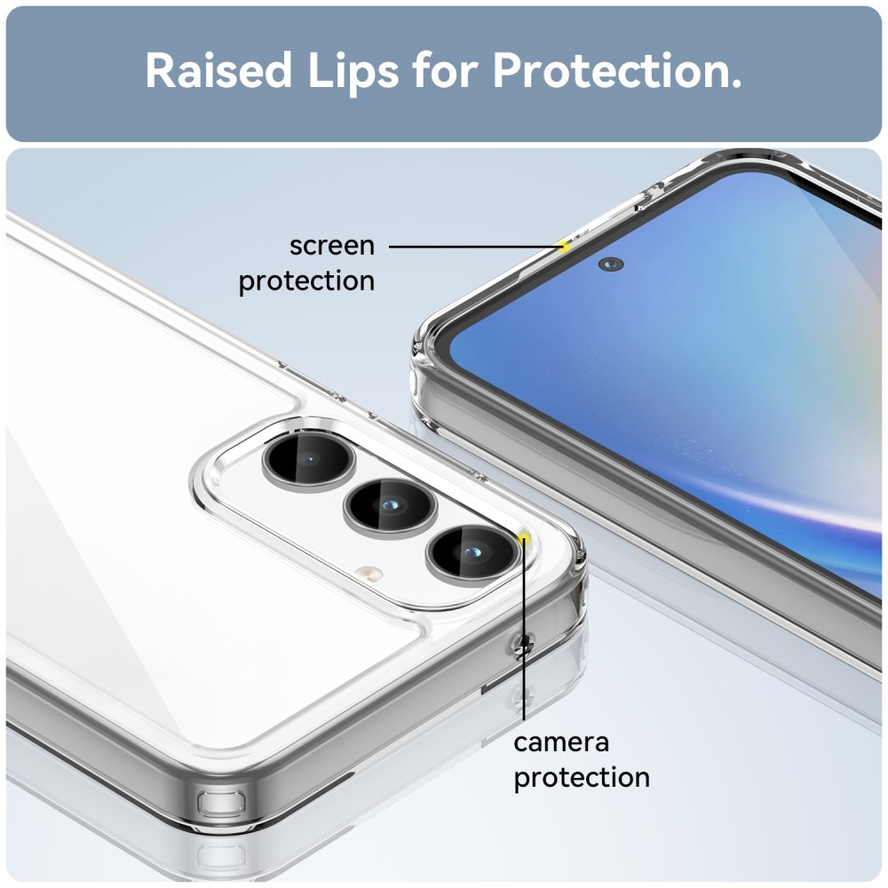 Cover Ibrido Crystal Hybrid Samsung Galaxy A35 trasparente