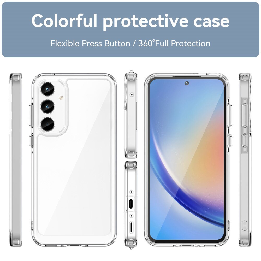 Cover Ibrido Crystal Hybrid Samsung Galaxy A35 trasparente