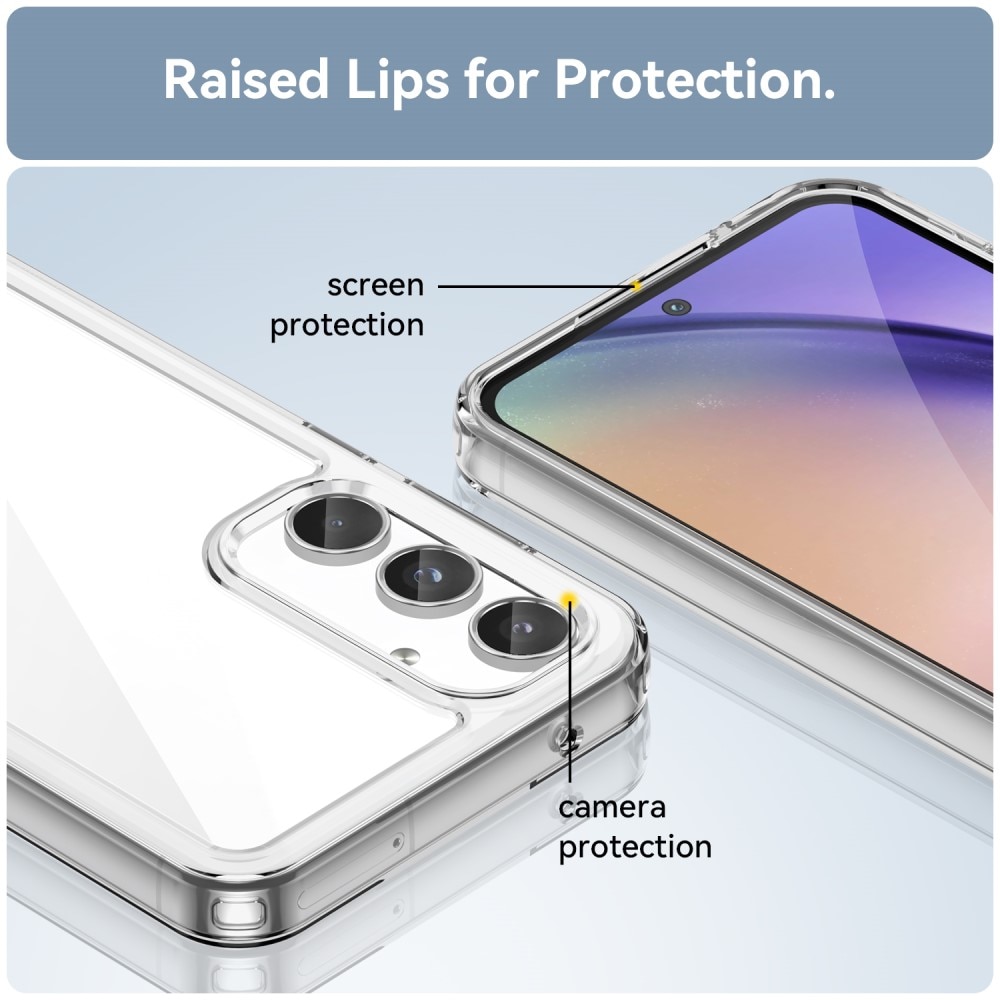 Cover Ibrido Crystal Hybrid Samsung Galaxy A55 trasparente