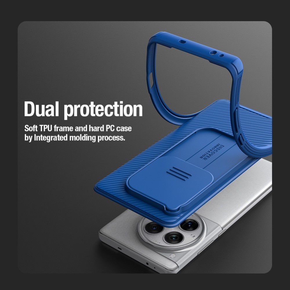 Cover CamShield OnePlus 12 blu