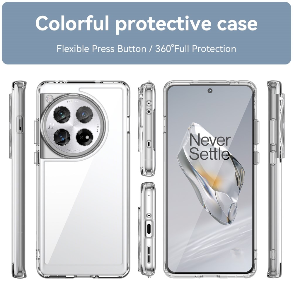 Cover Ibrido Crystal Hybrid OnePlus 12 trasparente