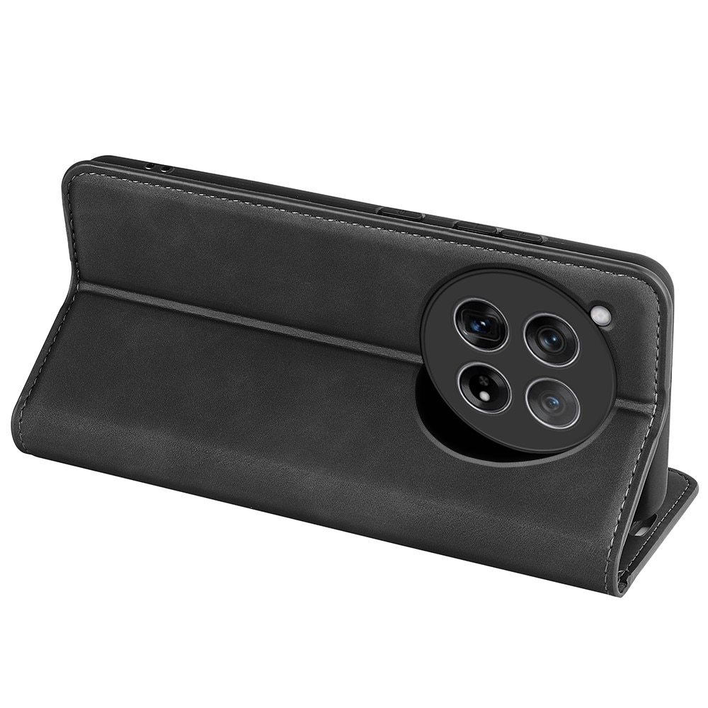 Cover portafoglio sottili OnePlus 12 nero