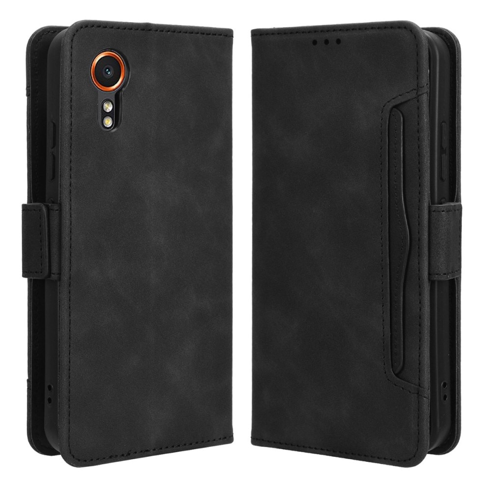 Cover portafoglio Multi Samsung Galaxy Xcover 7 nero