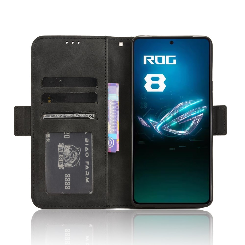 Cover portafoglio Multi Asus ROG Phone 8 Pro nero