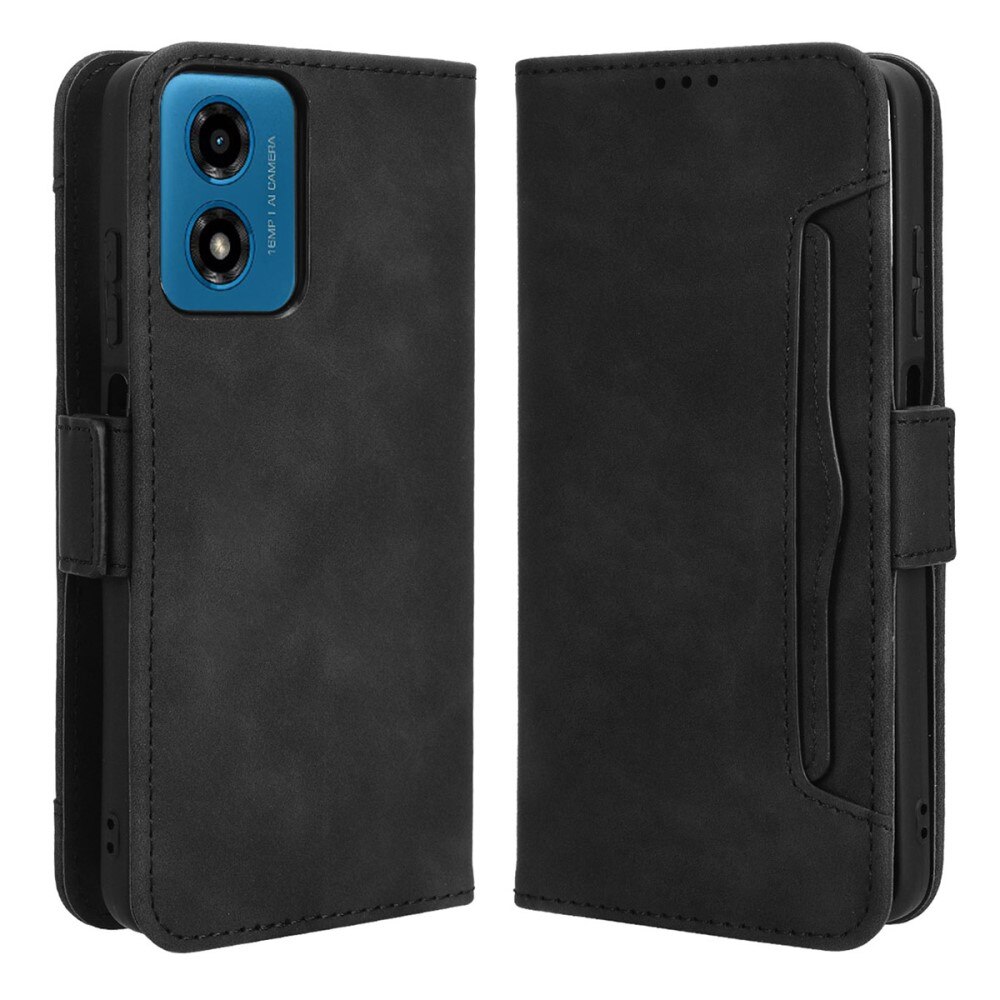 Cover portafoglio Multi Motorola Moto G24 nero