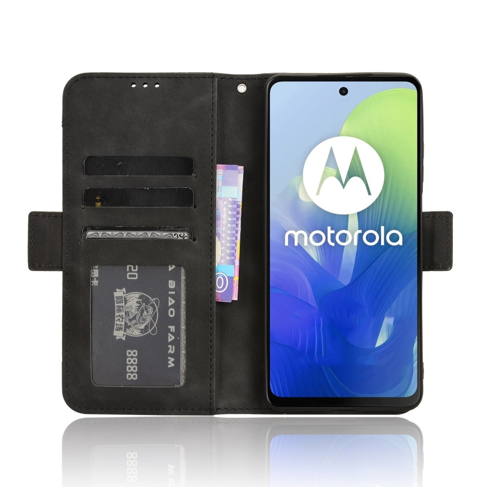 Cover portafoglio Multi Motorola Moto G04 nero