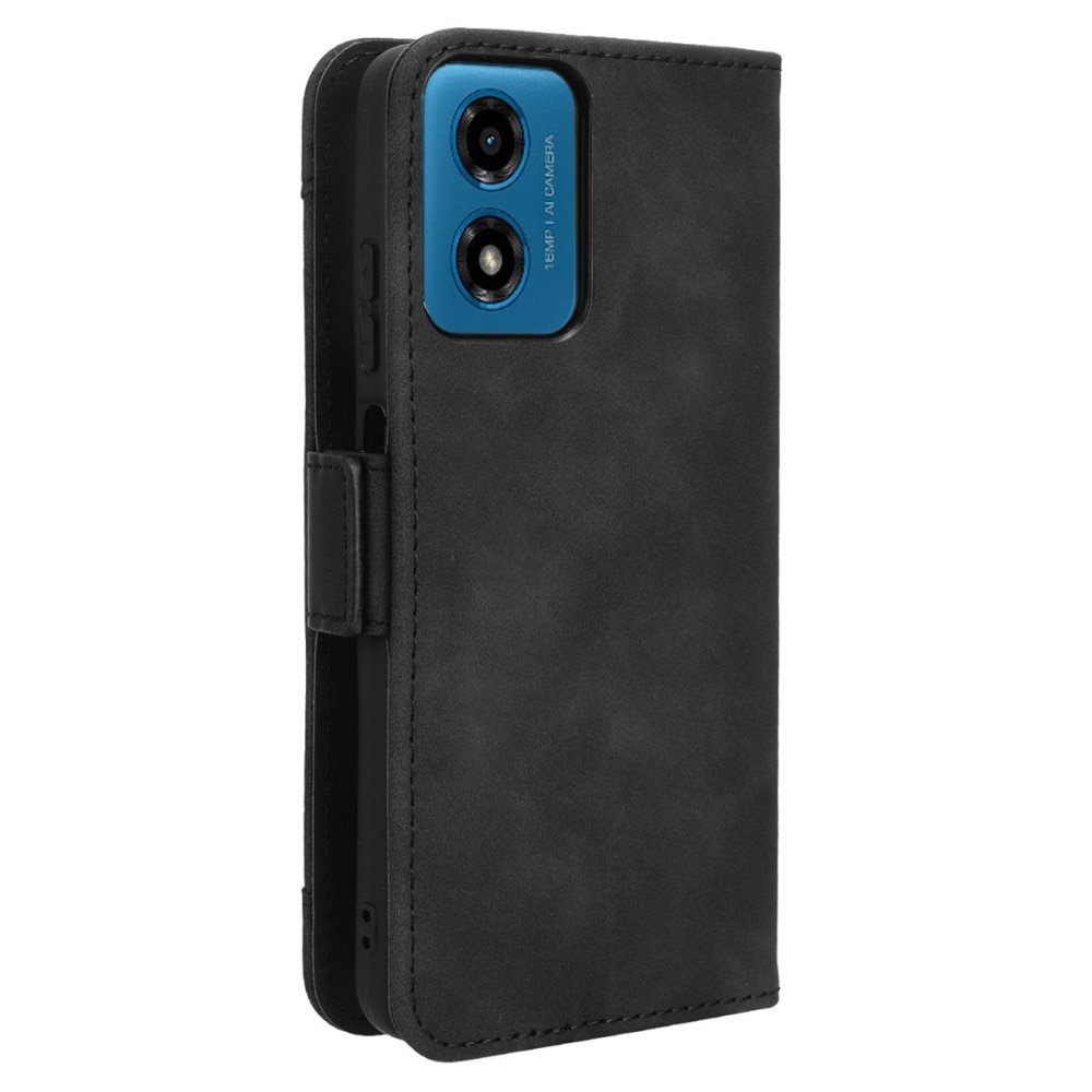 Cover portafoglio Multi Motorola Moto G04 nero