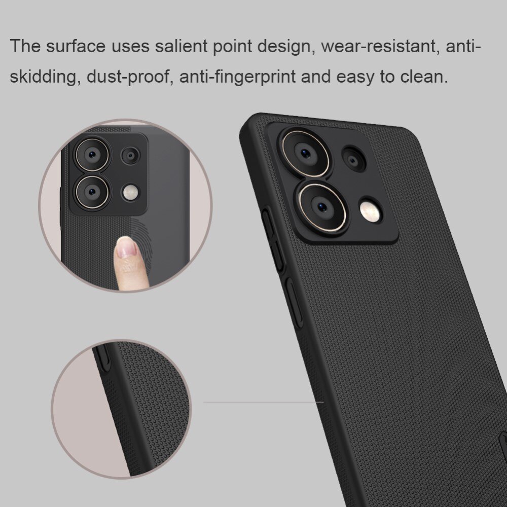 Super Frosted Shield Xiaomi Redmi Note 13 nero