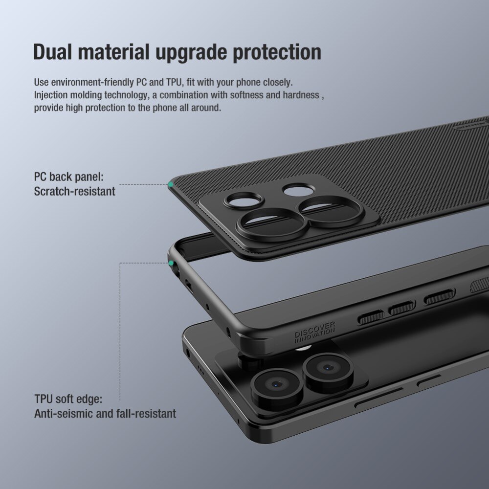 Super Frosted Shield Xiaomi Redmi Note 13 Pro 5G nero