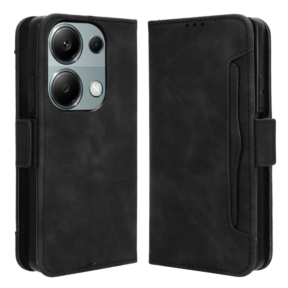 Cover portafoglio Multi Xiaomi Redmi Note 13 Pro 4G nero