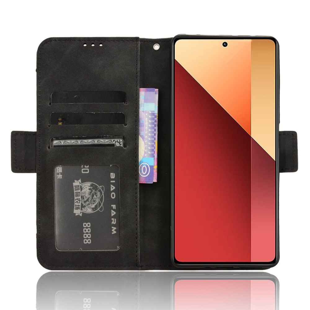 Cover portafoglio Multi Xiaomi Redmi Note 13 Pro 4G nero