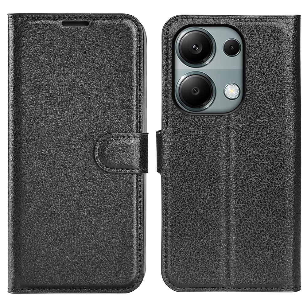 Cover portafoglio Xiaomi Redmi Note 13 Pro 4G Nero