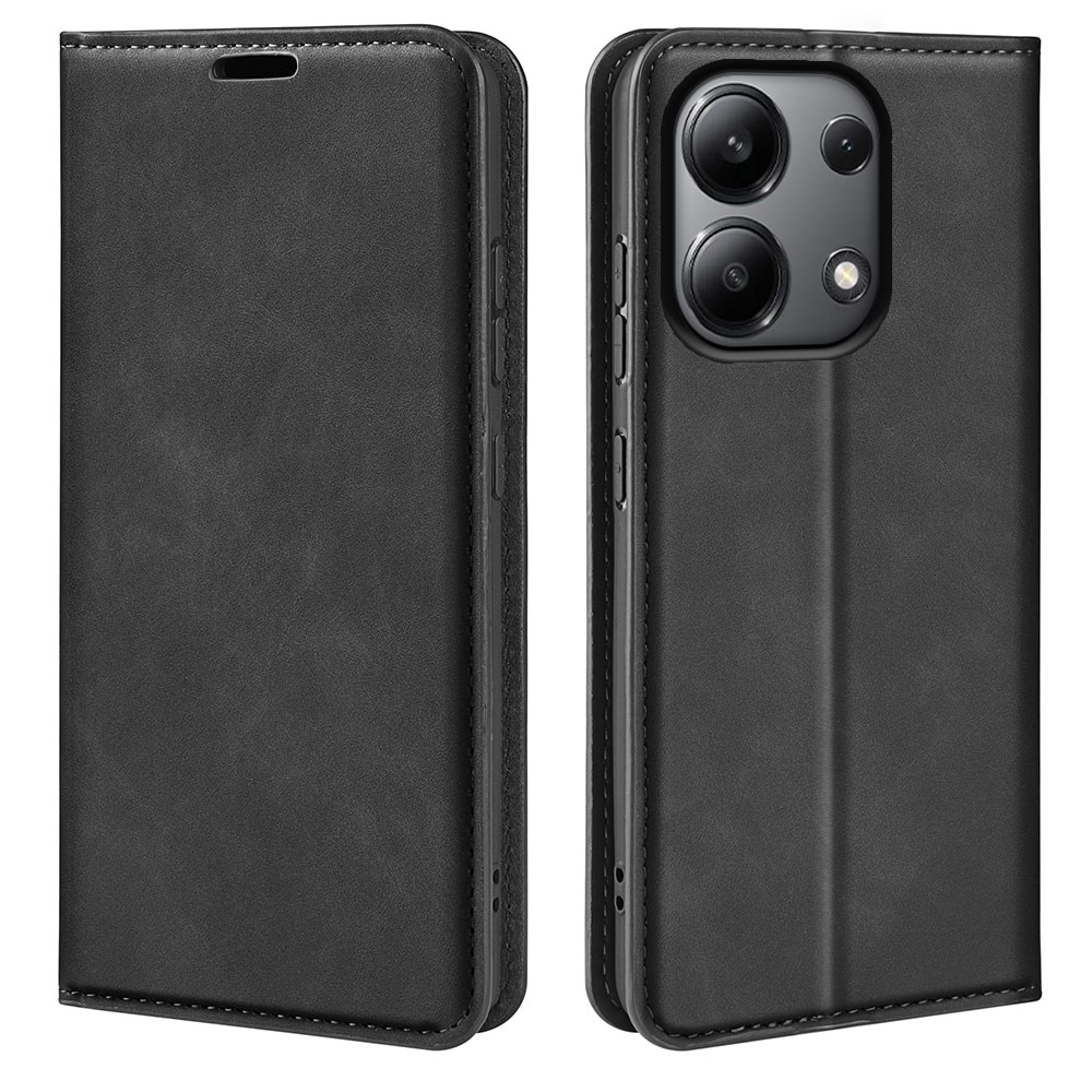 Cover portafoglio sottili Xiaomi Redmi Note 13 4G nero