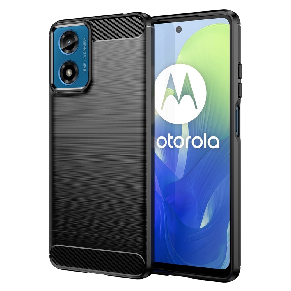 Cover TPU Brushed Motorola Moto G24 Black