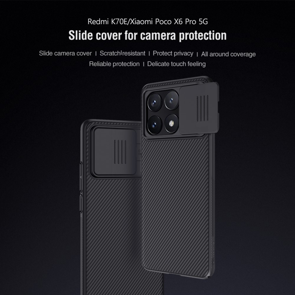 Cover CamShield Xiaomi Poco X6 Pro nero