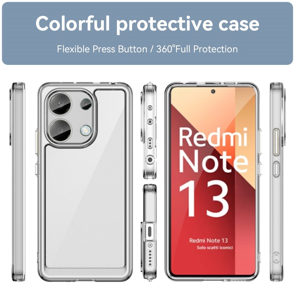 Cover Ibrido Crystal Hybrid Xiaomi Redmi Note 13 4G trasparente