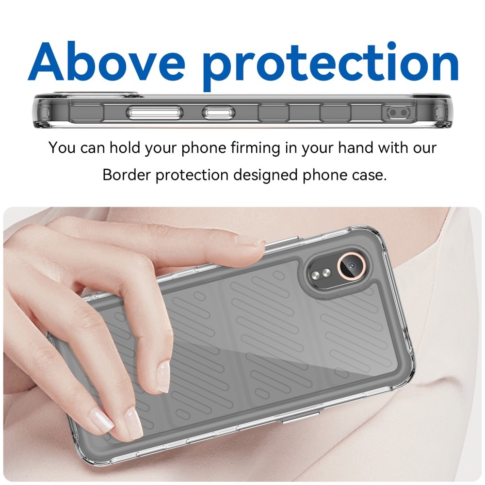 Cover Ibrido Crystal Hybrid Samsung Galaxy Xcover 7 trasparente