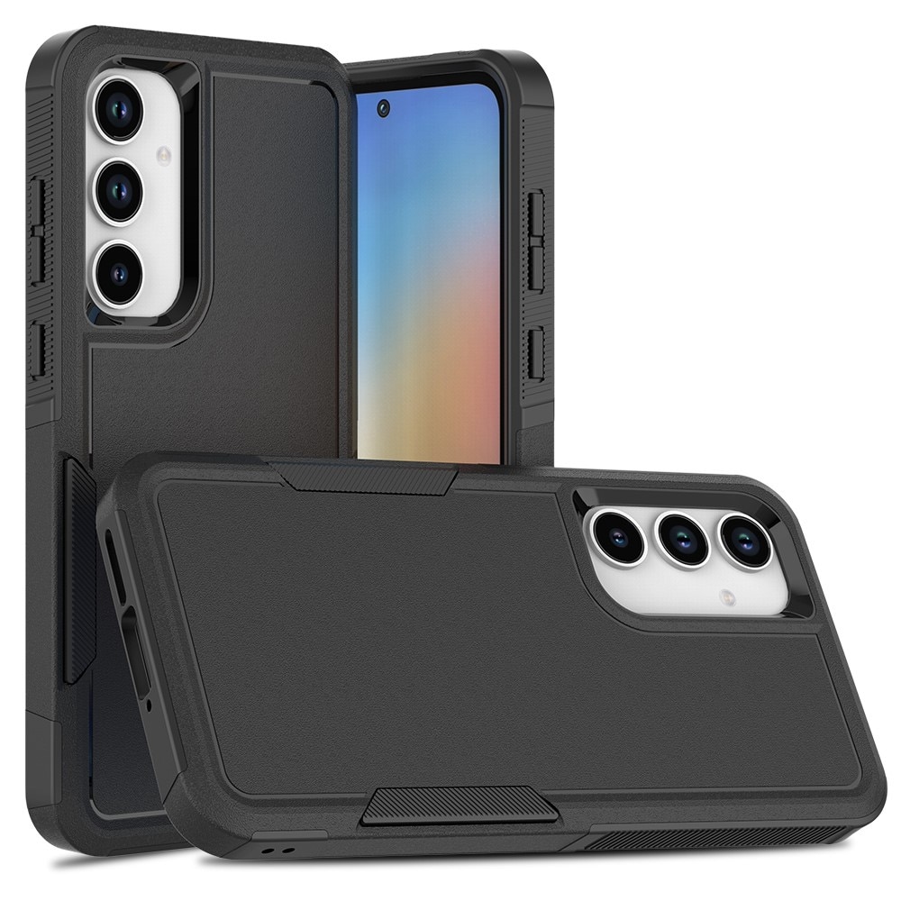 Cover ibride Off-road Samsung Galaxy A35, nero