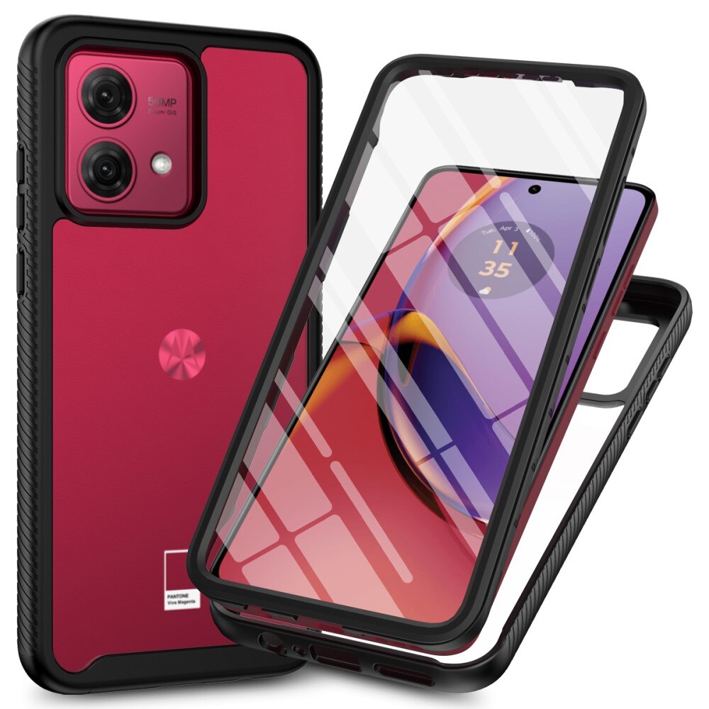 Cover Full Protection Motorola Moto G84 nero