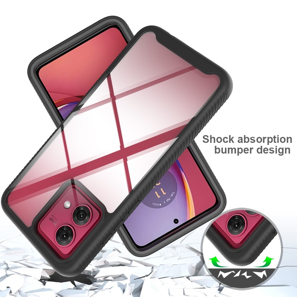 Cover Full Protection Motorola Moto G84 nero