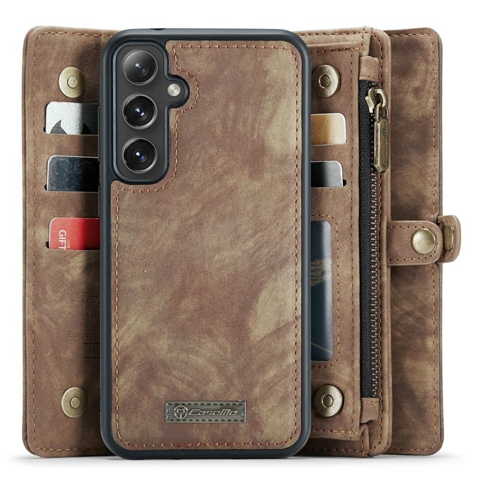 Cover portafoglio Multi-Slot Samsung Galaxy S24 marrone