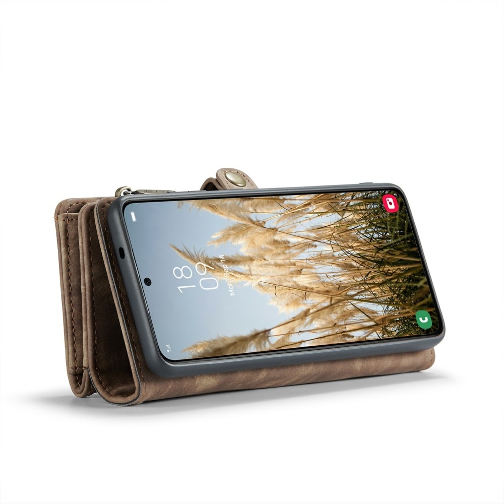 Cover portafoglio Multi-Slot Samsung Galaxy S24 marrone