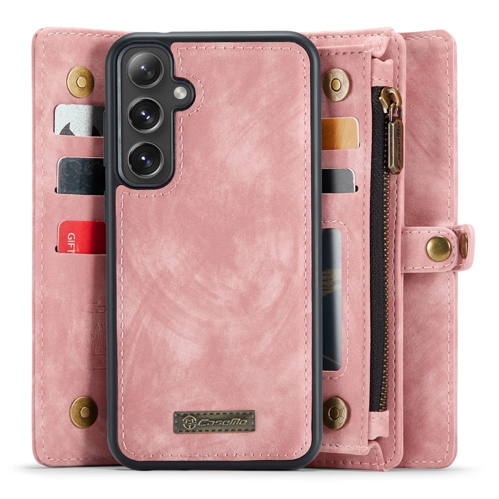 Cover portafoglio Multi-Slot Samsung Galaxy S24 rosa