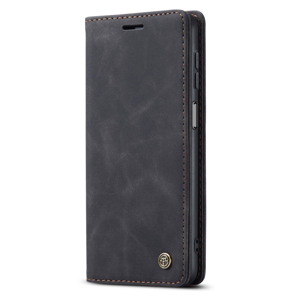 Custodie a portafoglio sottili Samsung Galaxy A15 Nero