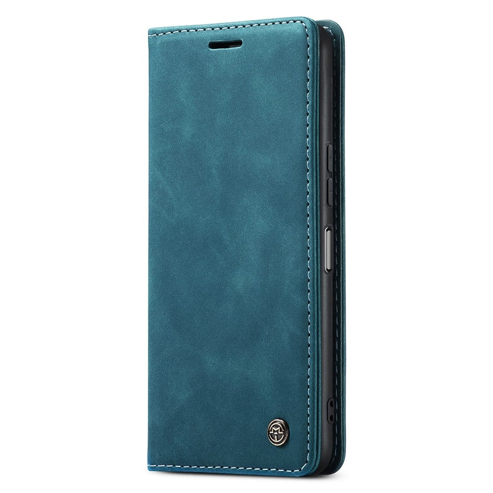 Custodie a portafoglio sottili Xiaomi Redmi 13C blu