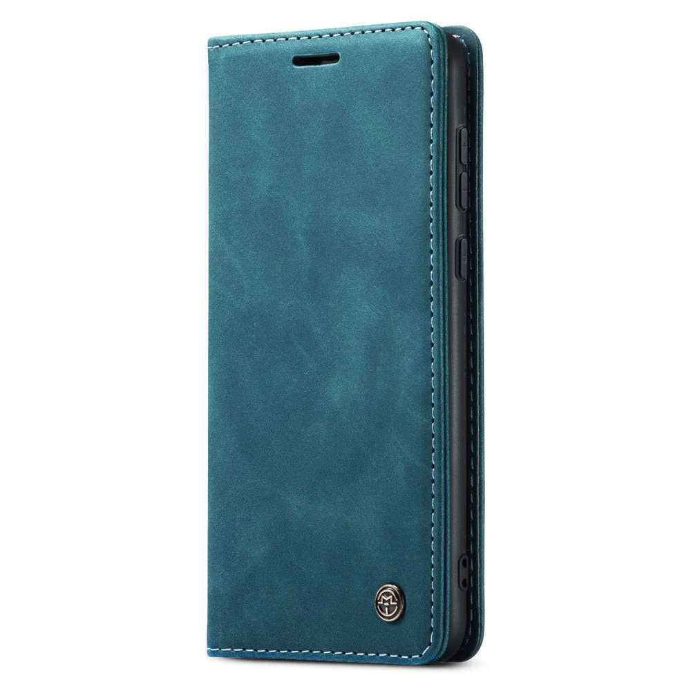 Custodie a portafoglio sottili Samsung Galaxy A55 blu