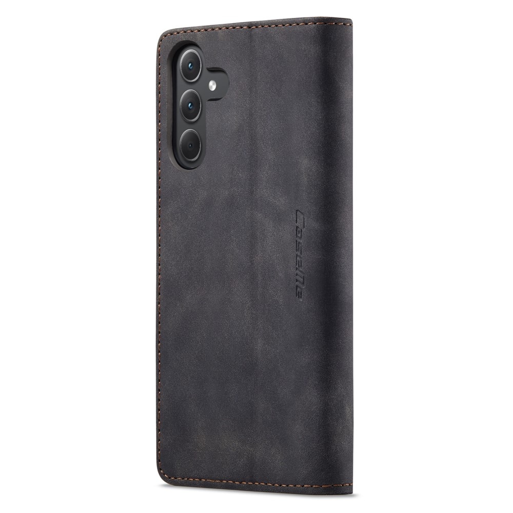 Custodie a portafoglio sottili Samsung Galaxy A35 Nero