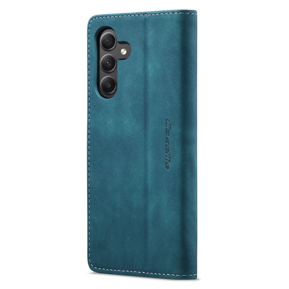 Custodie a portafoglio sottili Samsung Galaxy A25 Blu