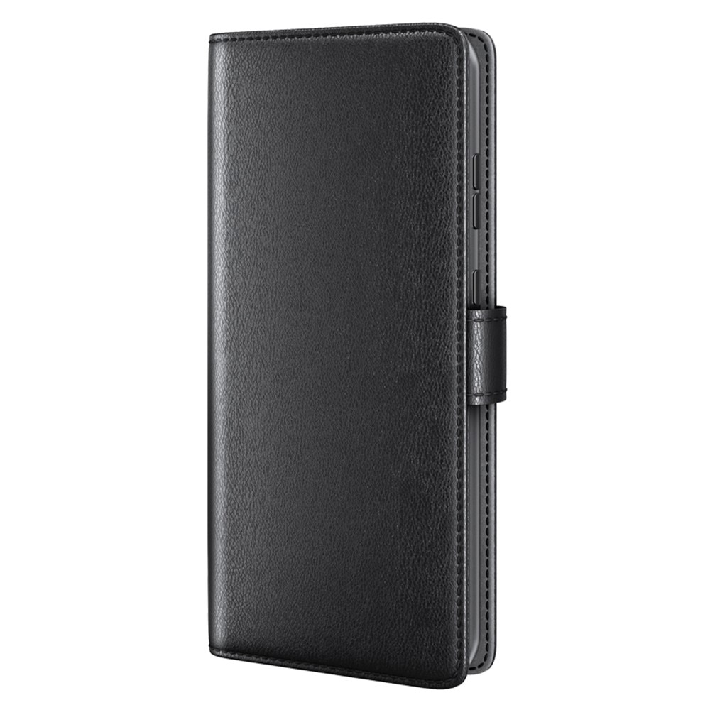 Custodia a portafoglio in vera pelle OnePlus 12R, nero