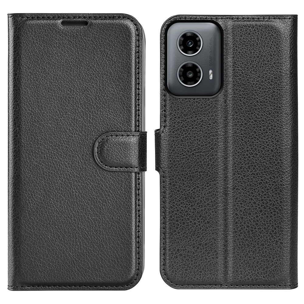 Cover portafoglio Motorola Moto G34 nero