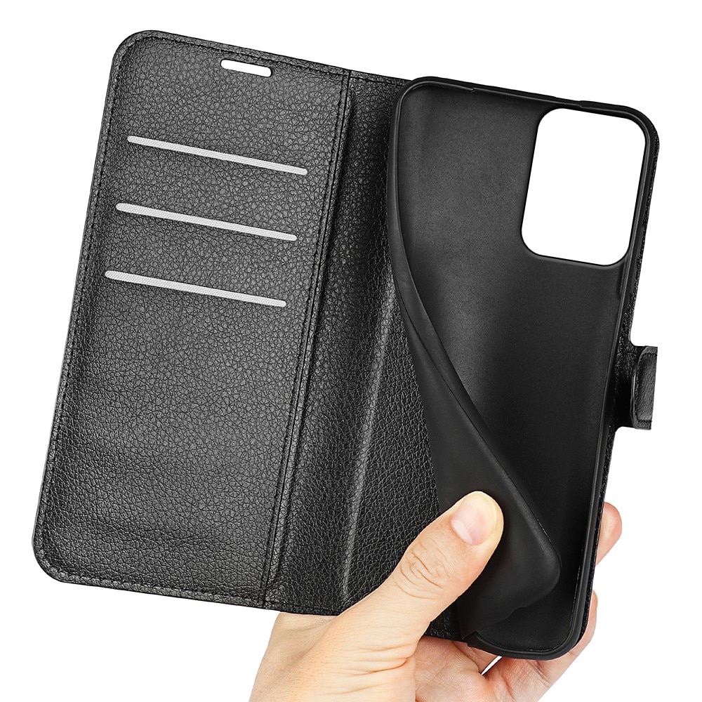 Cover portafoglio Motorola Moto G34 Nero