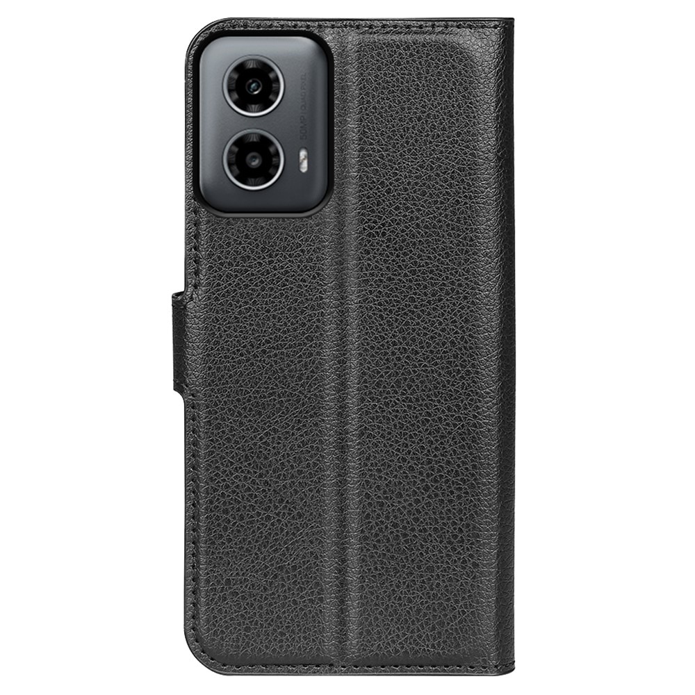 Cover portafoglio Motorola Moto G34 nero