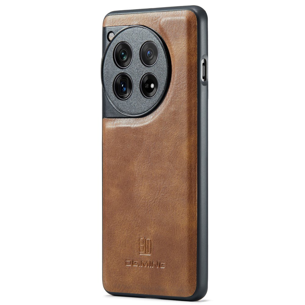 Cover portafoglio Magnet Wallet OnePlus 12 Cognac