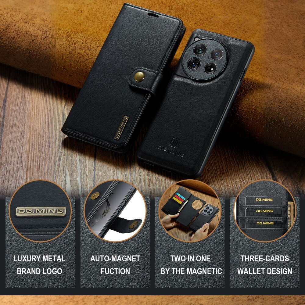 Cover portafoglio Magnet Wallet OnePlus 12 Black