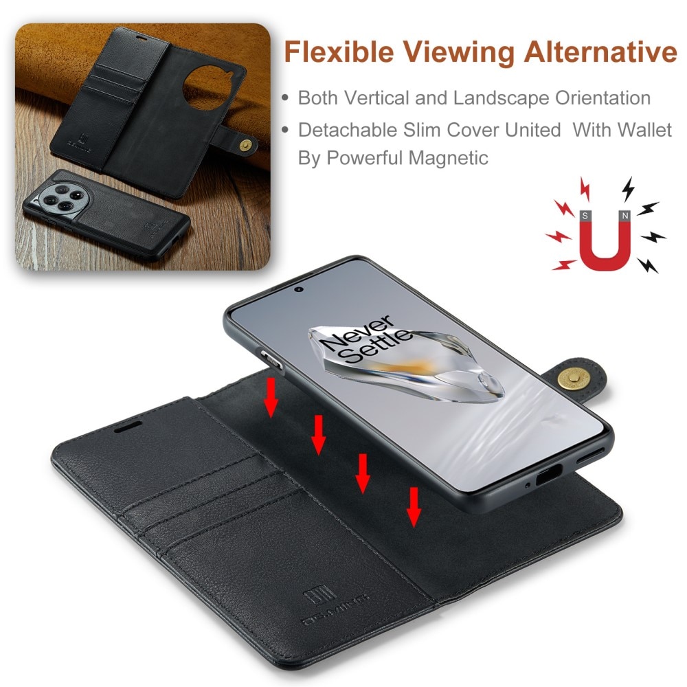 Cover portafoglio Magnet Wallet OnePlus 12 Black