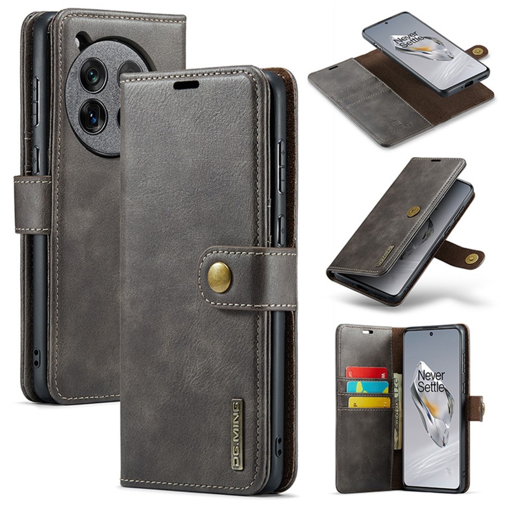 Cover portafoglio Magnet Wallet OnePlus 12 Brown