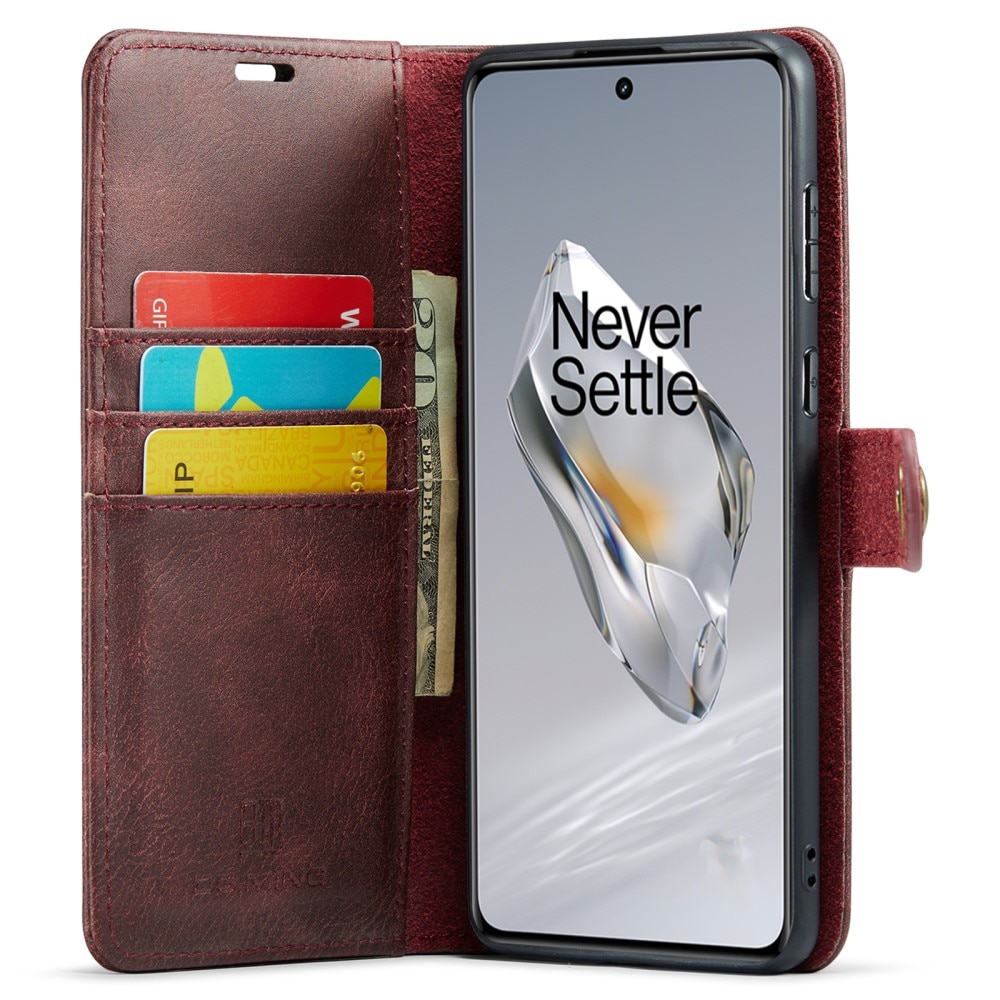 Cover portafoglio Magnet Wallet OnePlus 12 Red