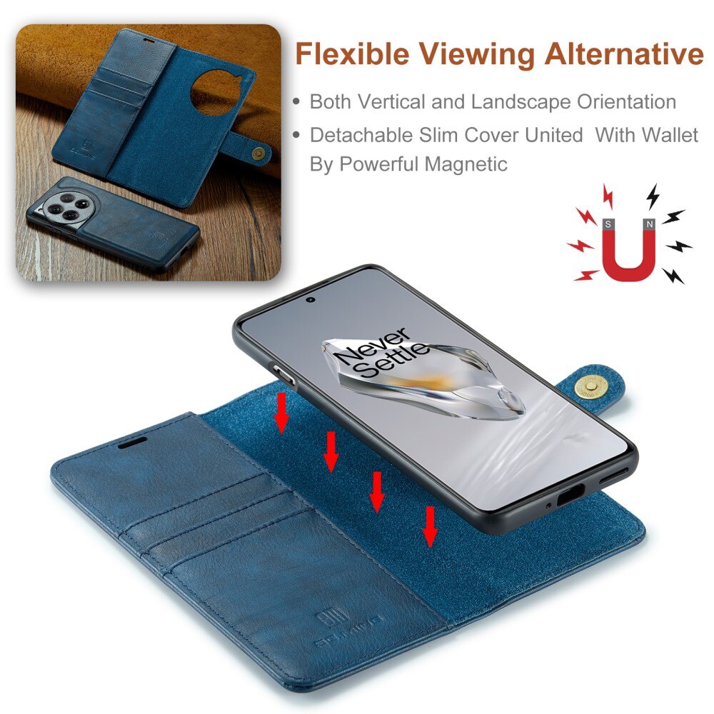 Cover portafoglio Magnet Wallet OnePlus 12 Blue