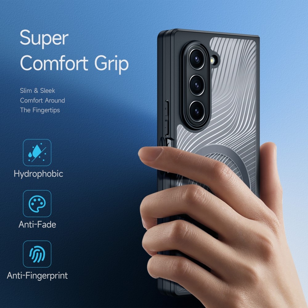 Cover Ibrido Aimo Samsung Galaxy Z Fold 6, nero