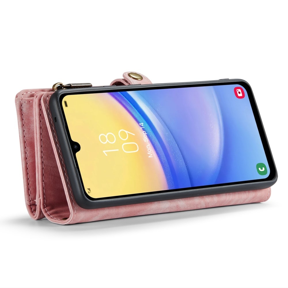 Cover portafoglio Multi-Slot Samsung Galaxy A15 rosa