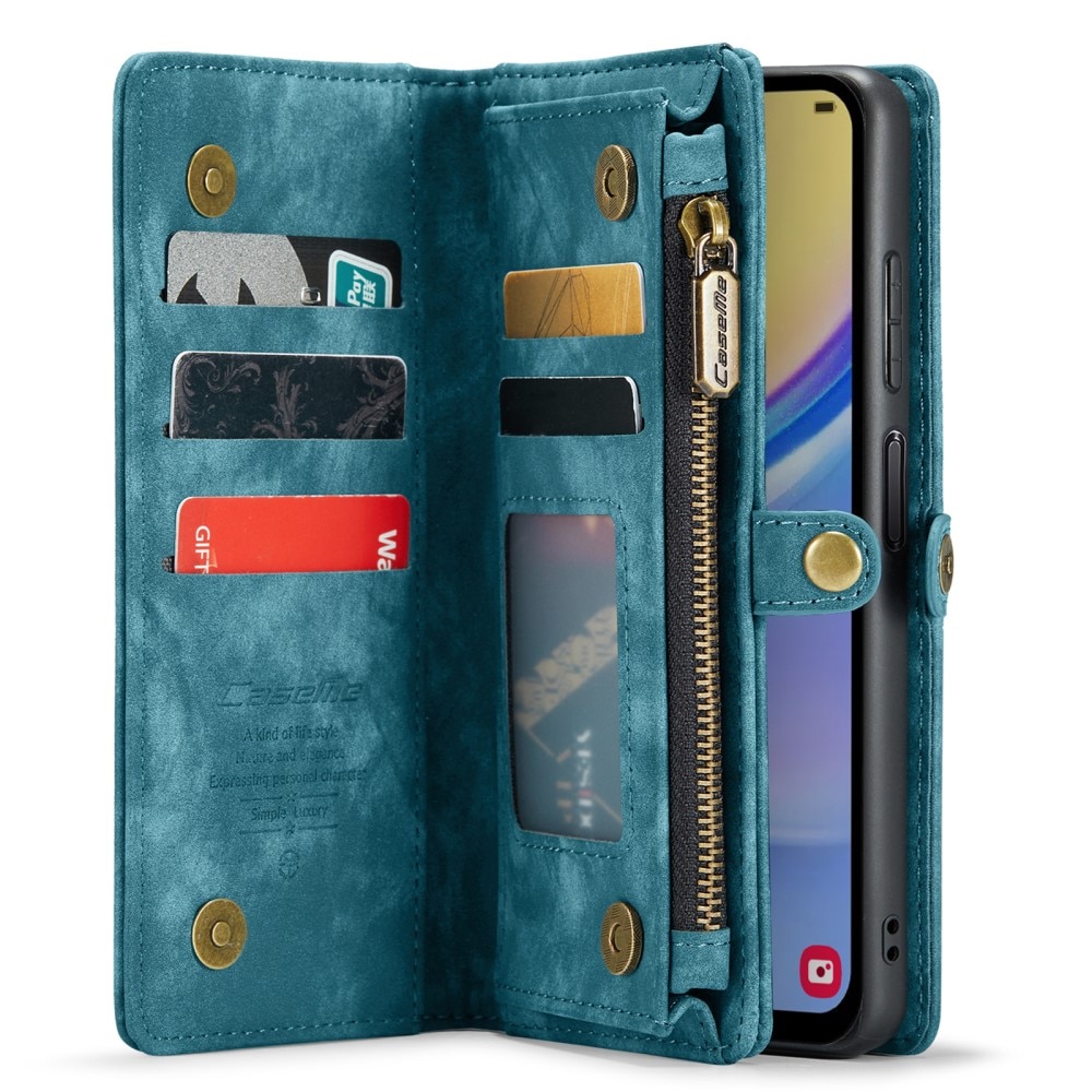 Cover portafoglio Multi-Slot Samsung Galaxy A15 blu