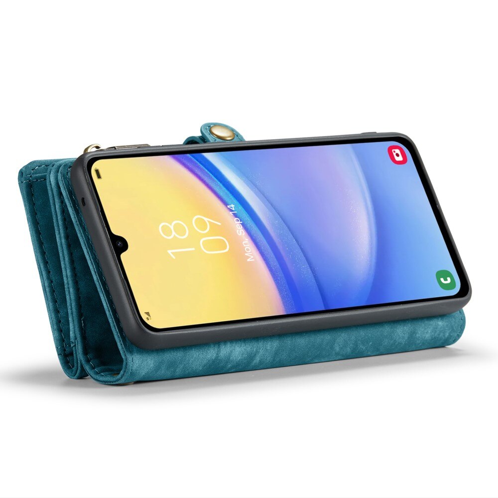 Cover portafoglio Multi-Slot Samsung Galaxy A15 blu